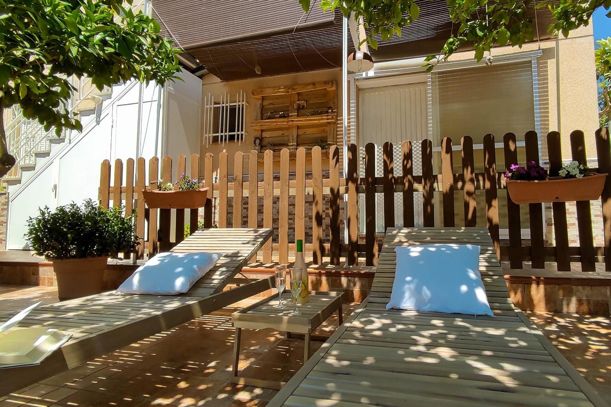 Country house Casa Con Piscina Compartida En